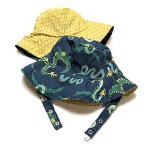 bucket hat in Organic Dragons