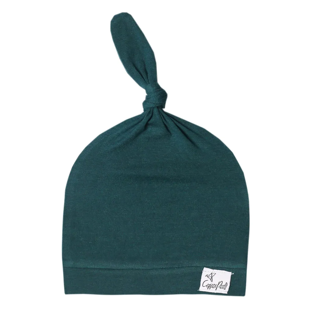 Copper Pearl Top Knot Hat | Jaspar