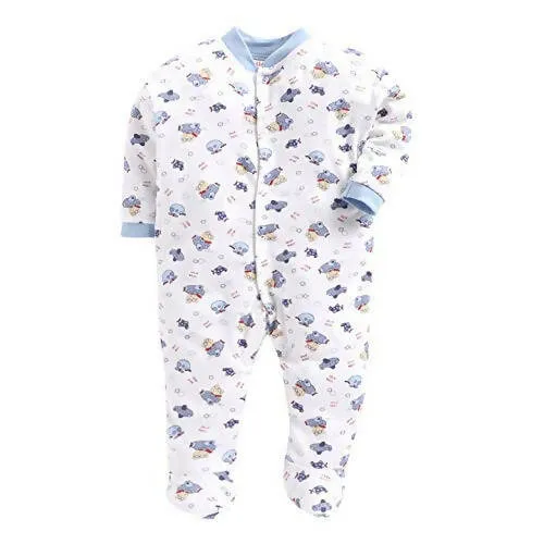 Daddy - G Rompers/Sleepsuits/Jumpsuit /Night Suits for New Born Babies - Blue
