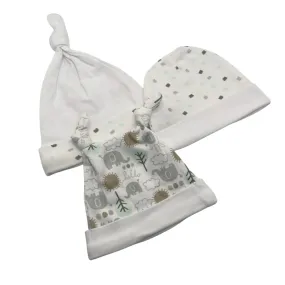 Elephant Baby Hats- 3 Pack (0-3 months)