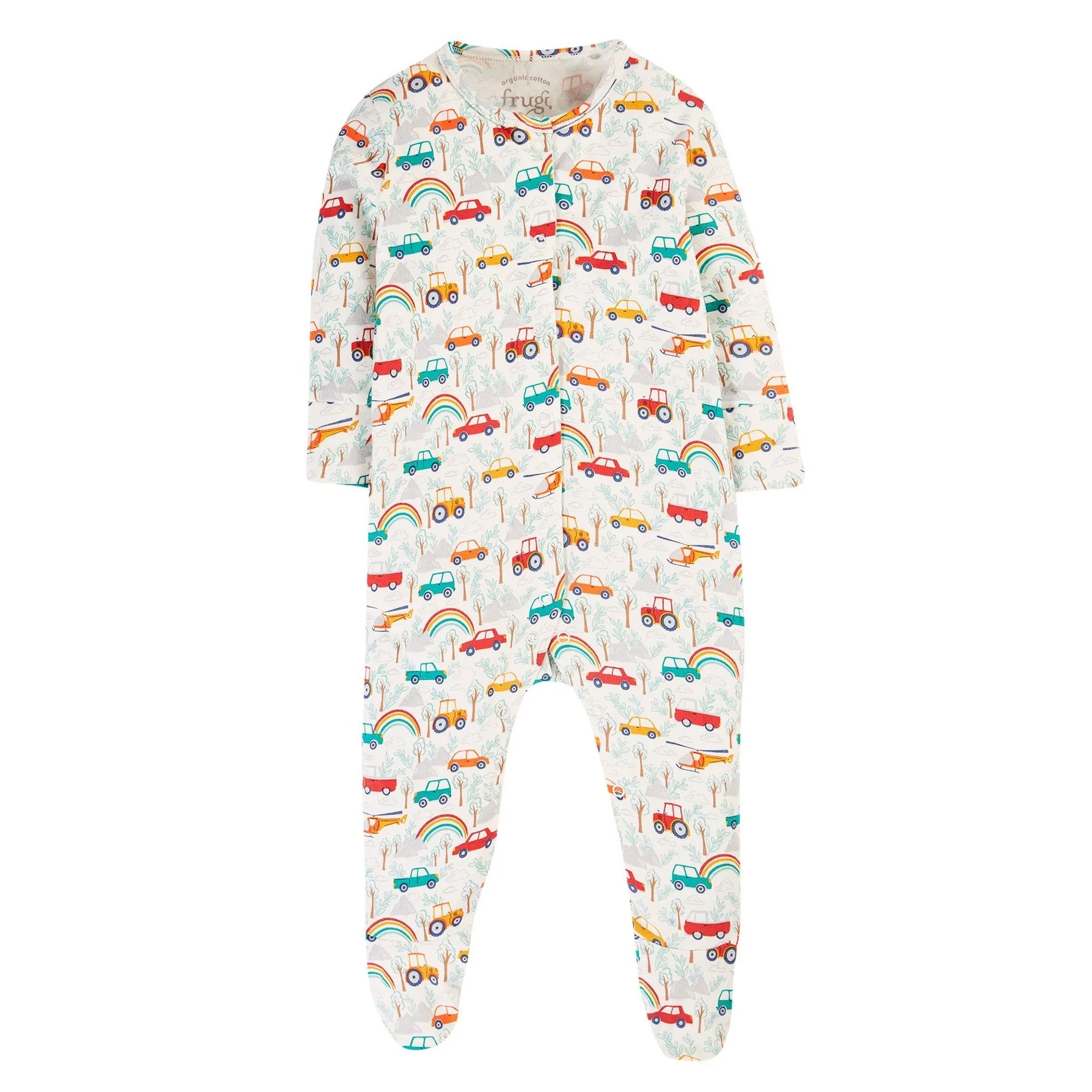 Frugi Lovely Babygrow 500078A4ltgo Lets Go