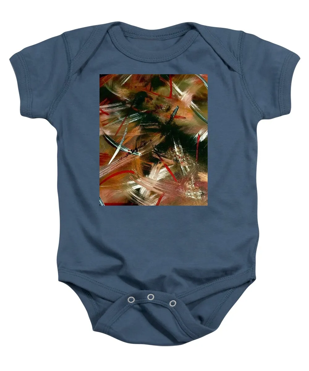Gold Feather 1 - Baby Onesie