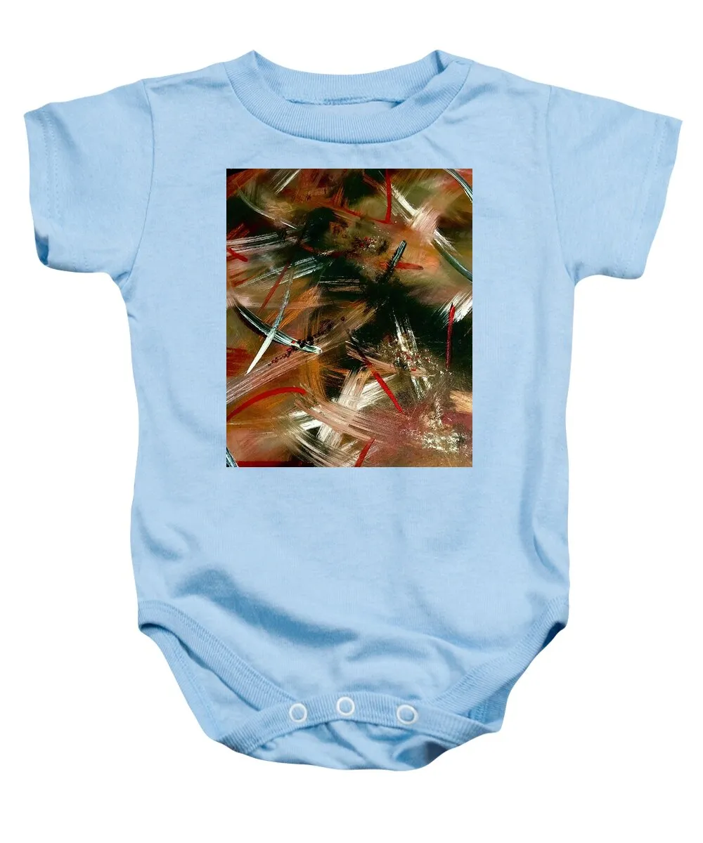 Gold Feather 1 - Baby Onesie