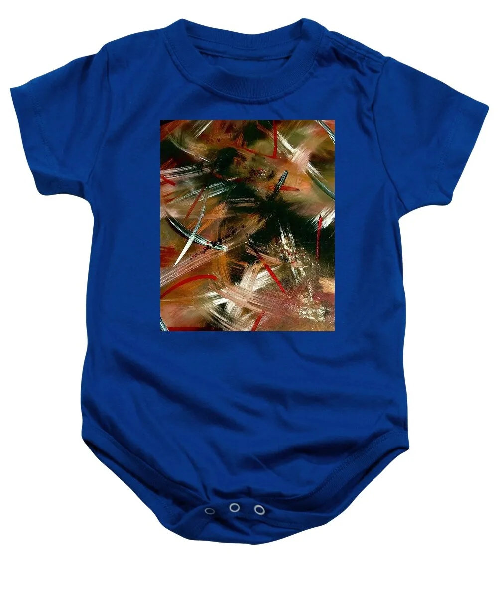 Gold Feather 1 - Baby Onesie