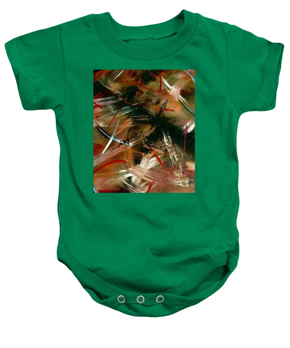 Gold Feather 1 - Baby Onesie