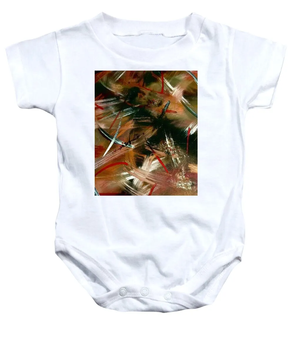 Gold Feather 1 - Baby Onesie