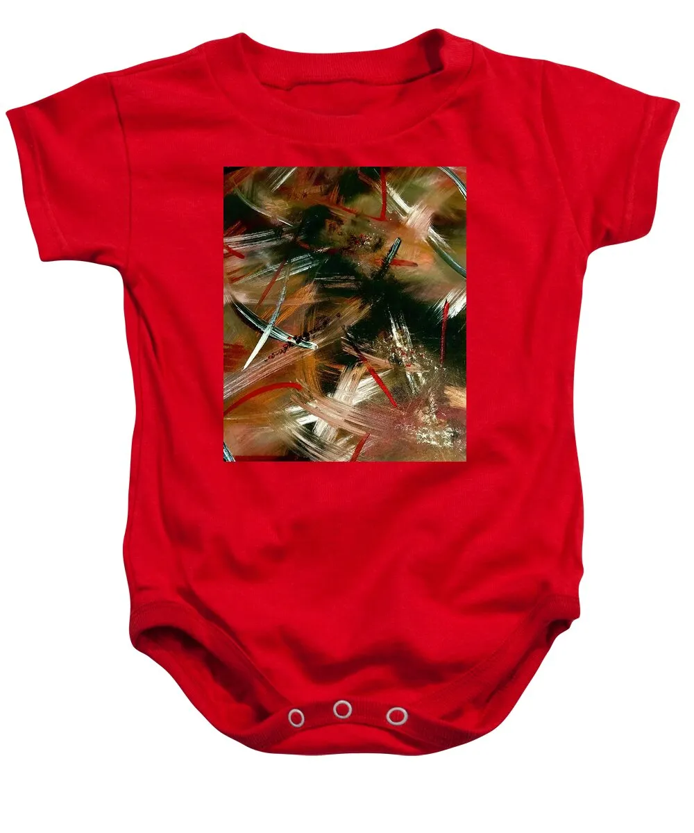 Gold Feather 1 - Baby Onesie