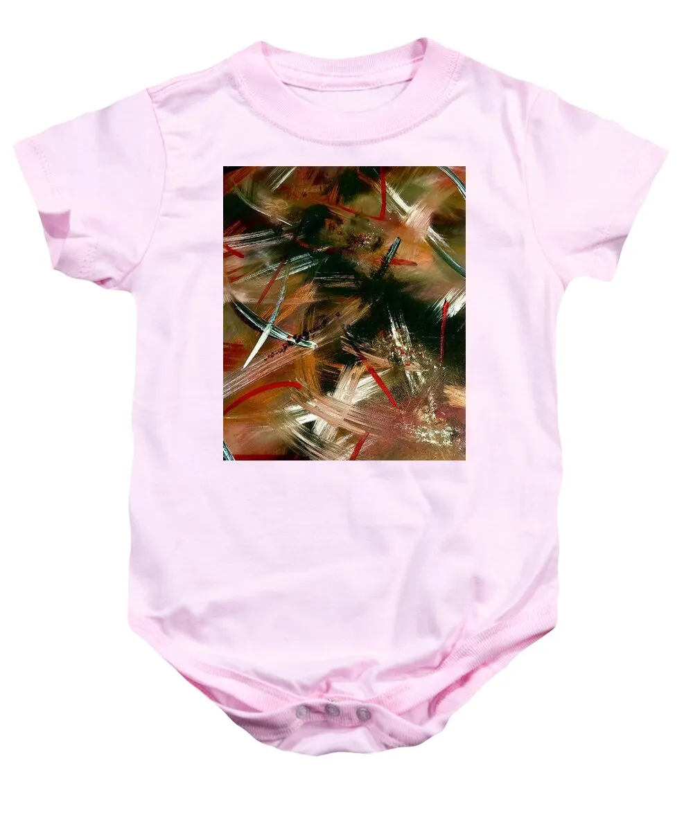 Gold Feather 1 - Baby Onesie