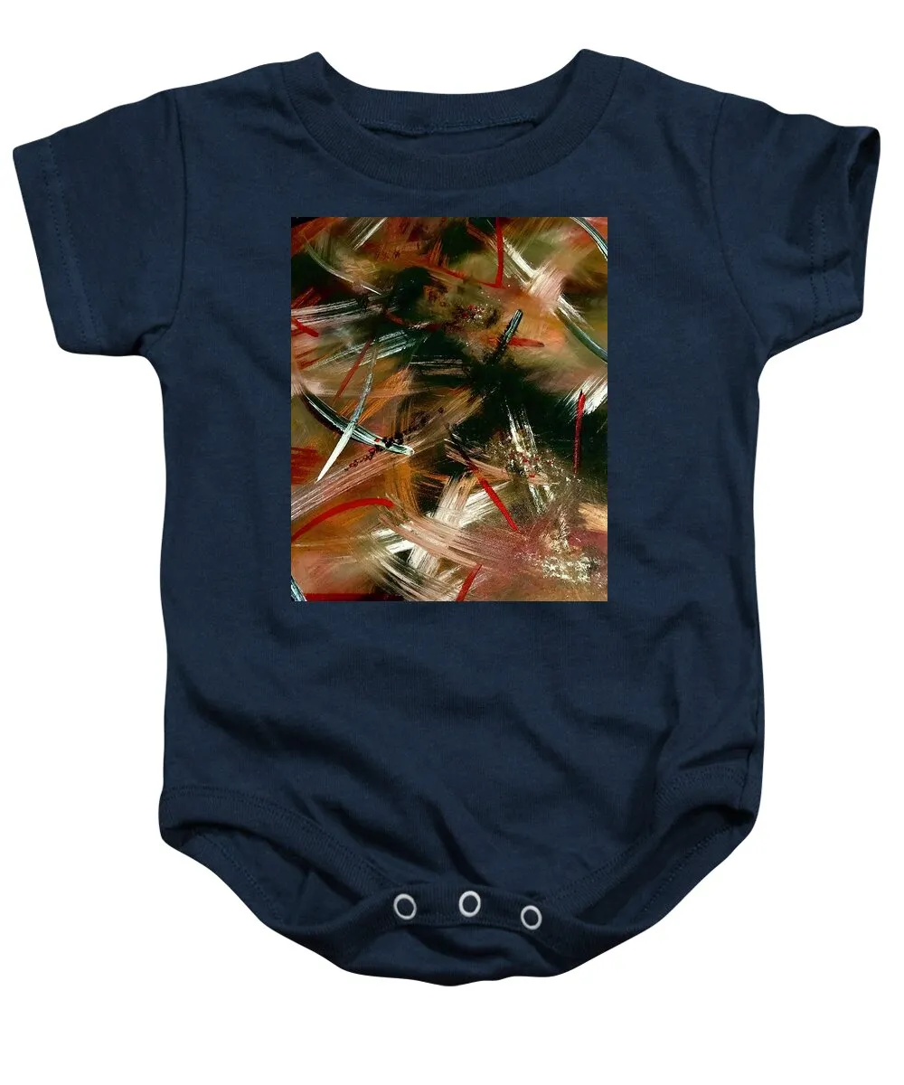 Gold Feather 1 - Baby Onesie