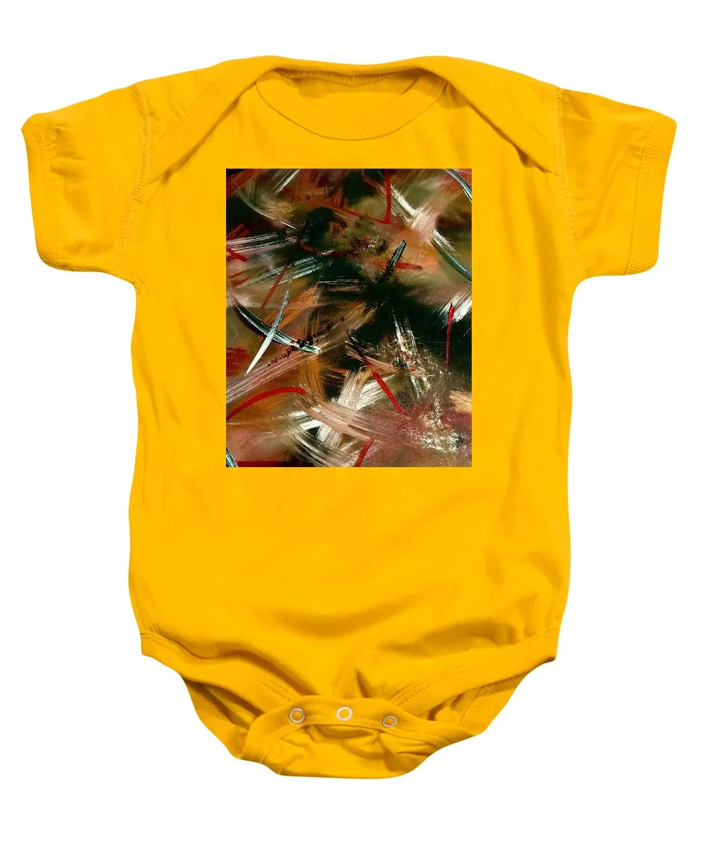 Gold Feather 1 - Baby Onesie