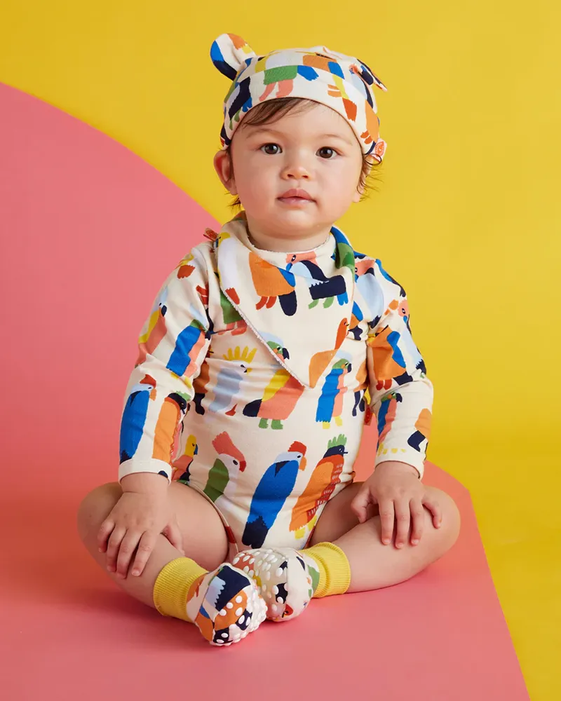 Halcyon Nights: Lunar Baby Hat Flamin' Galahs