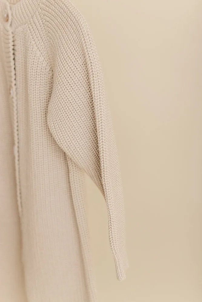 Hazelnut Knit Romper