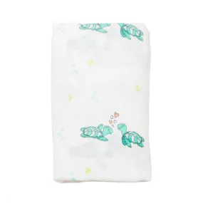 Honu Honi Hawaiian Aloha Theme Bamboo Cotton blend Blanket