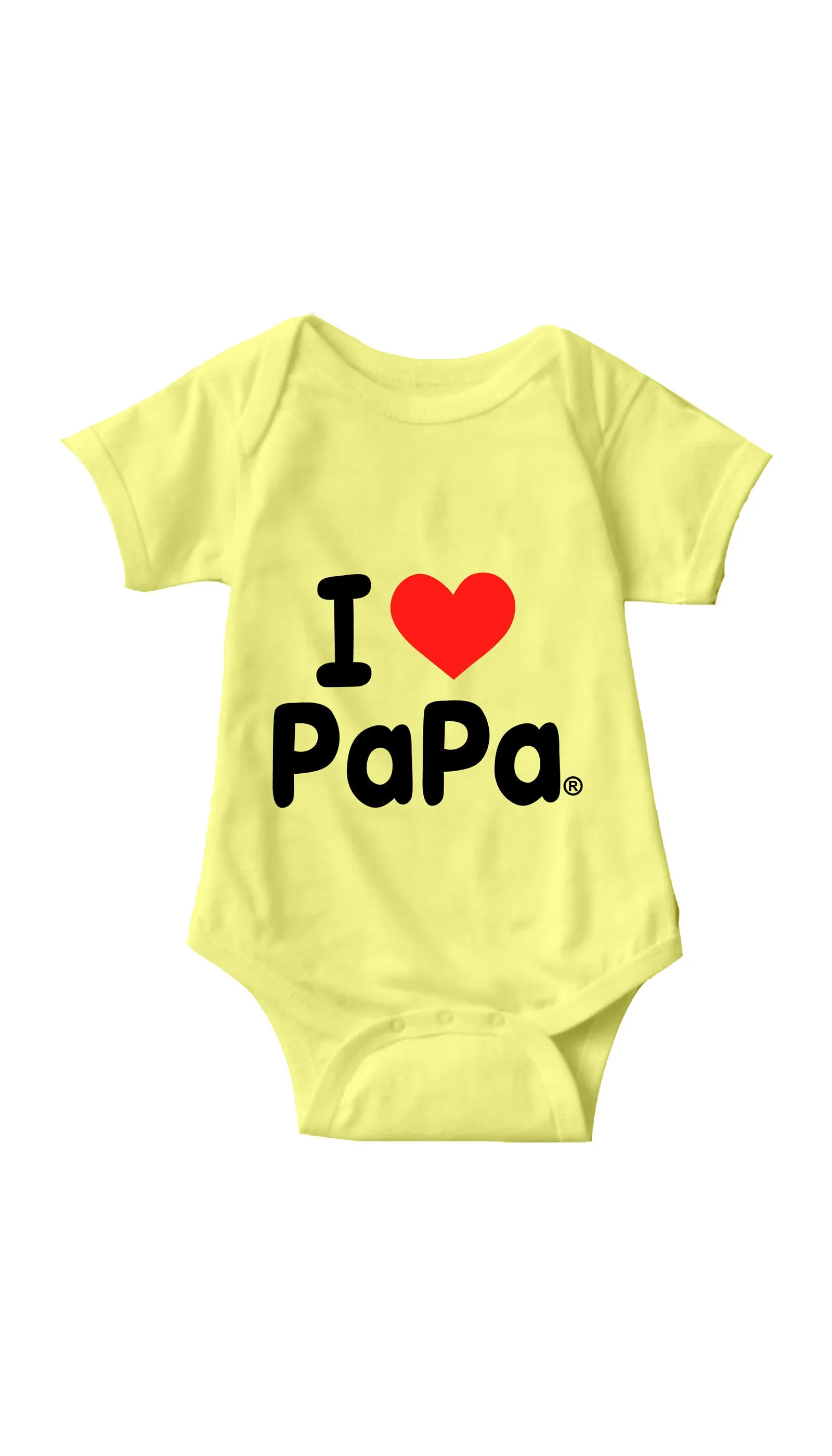 I Love Papa Infant Onesie