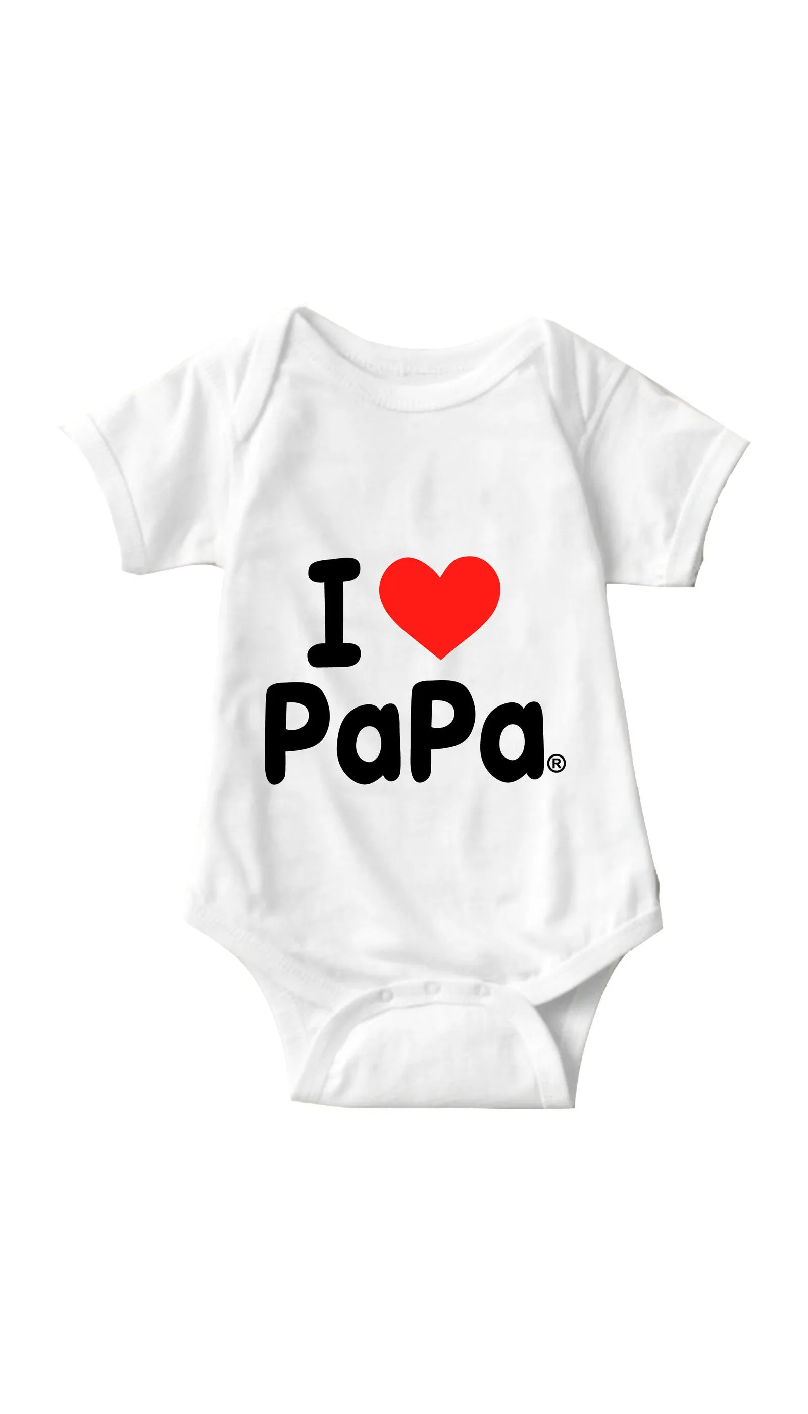 I Love Papa Infant Onesie