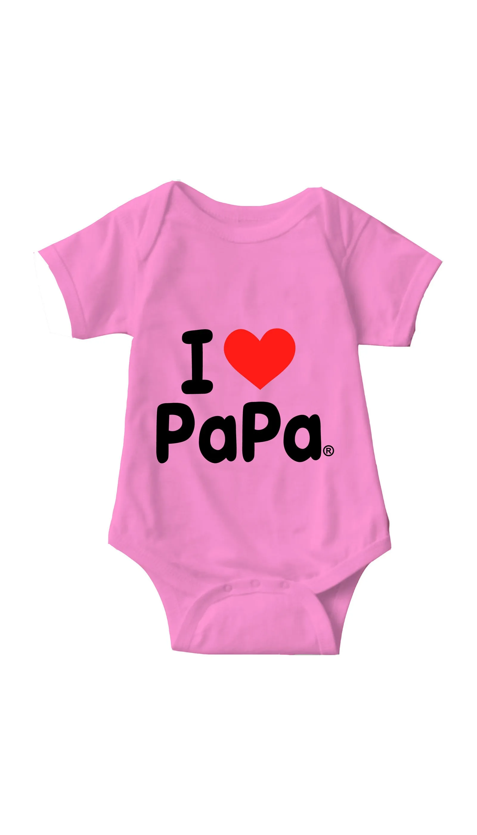 I Love Papa Infant Onesie