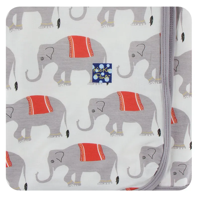 Kickee Pants Print Swaddling Blanket