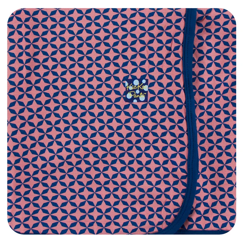 Kickee Pants Print Swaddling Blanket
