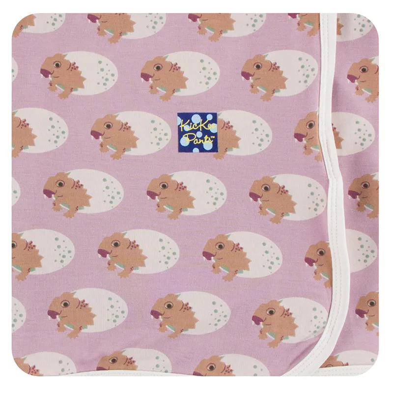 Kickee Pants Print Swaddling Blanket