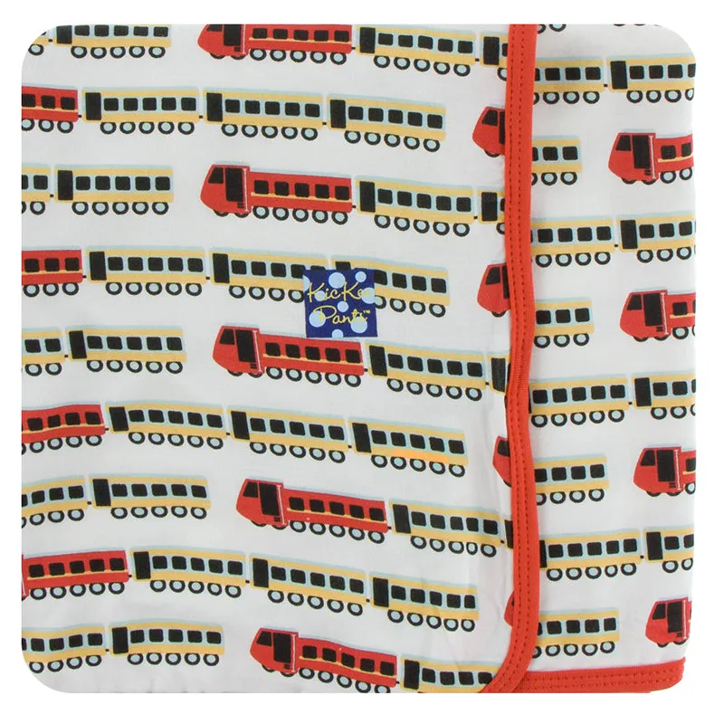 Kickee Pants Print Swaddling Blanket
