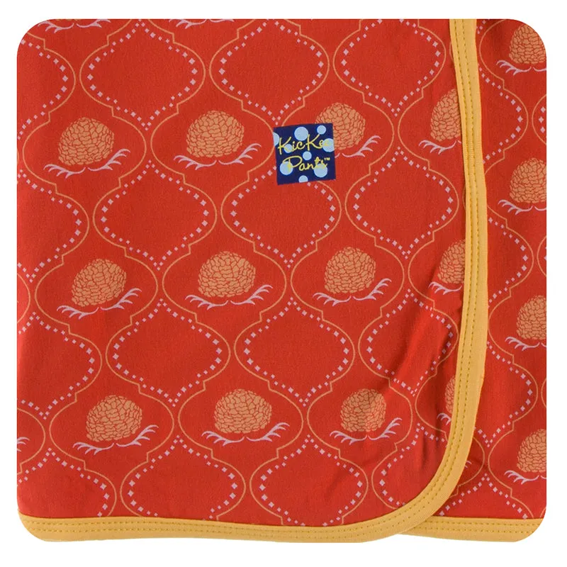 Kickee Pants Print Swaddling Blanket
