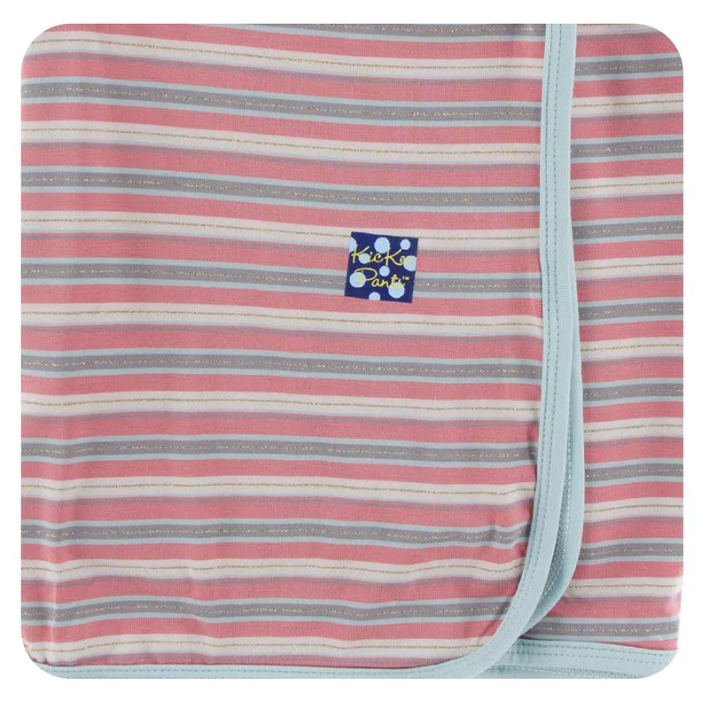 Kickee Pants Print Swaddling Blanket