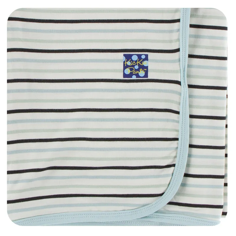 Kickee Pants Print Swaddling Blanket