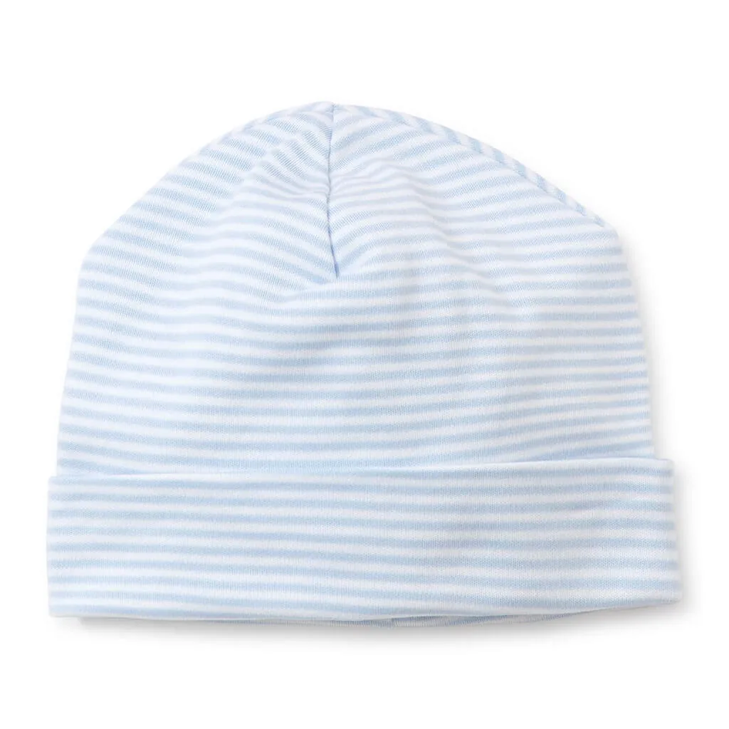 Kissy Kissy Simple Stripes Hat Light Blue