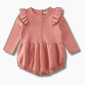 Knitted Baby Rompers