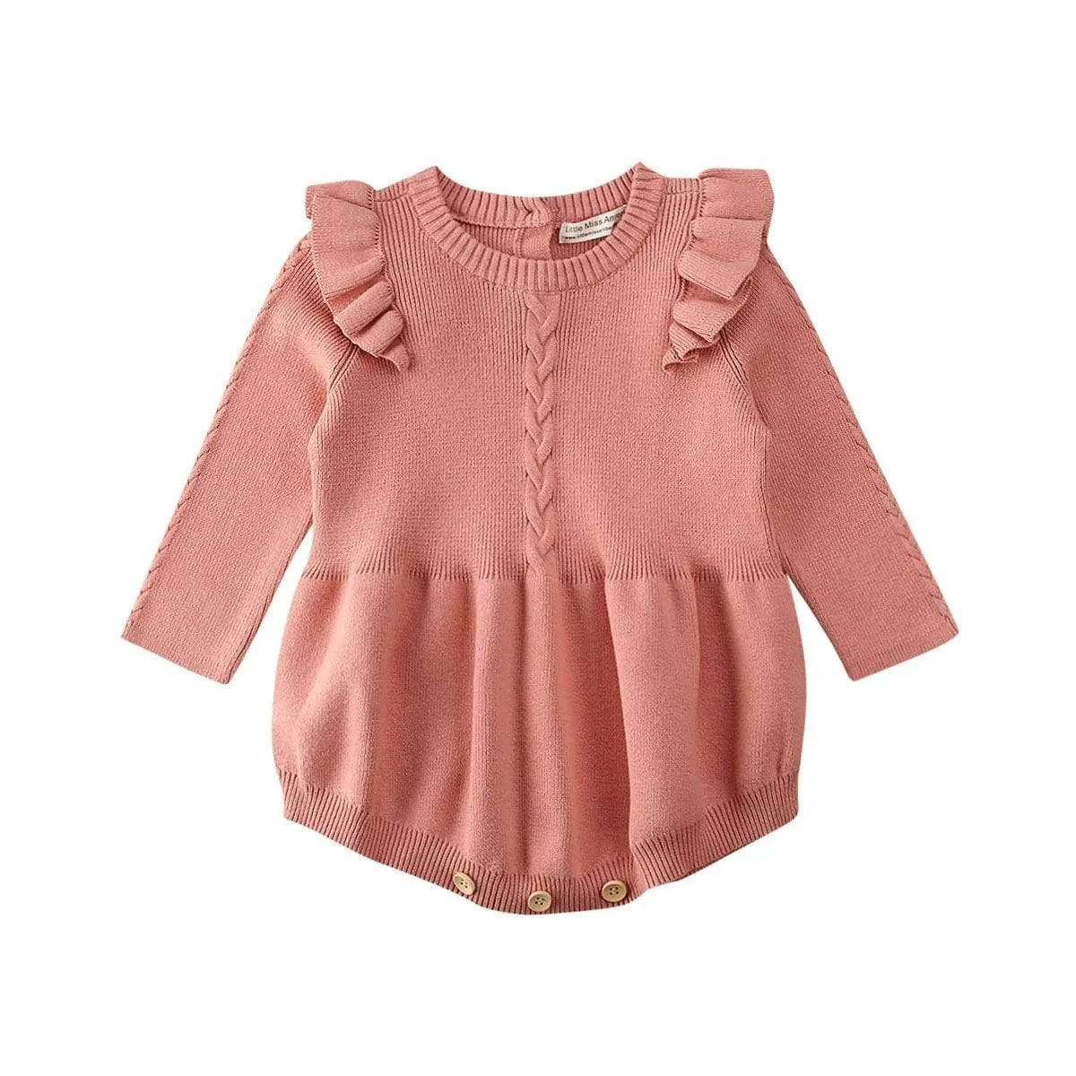 Knitted Baby Rompers
