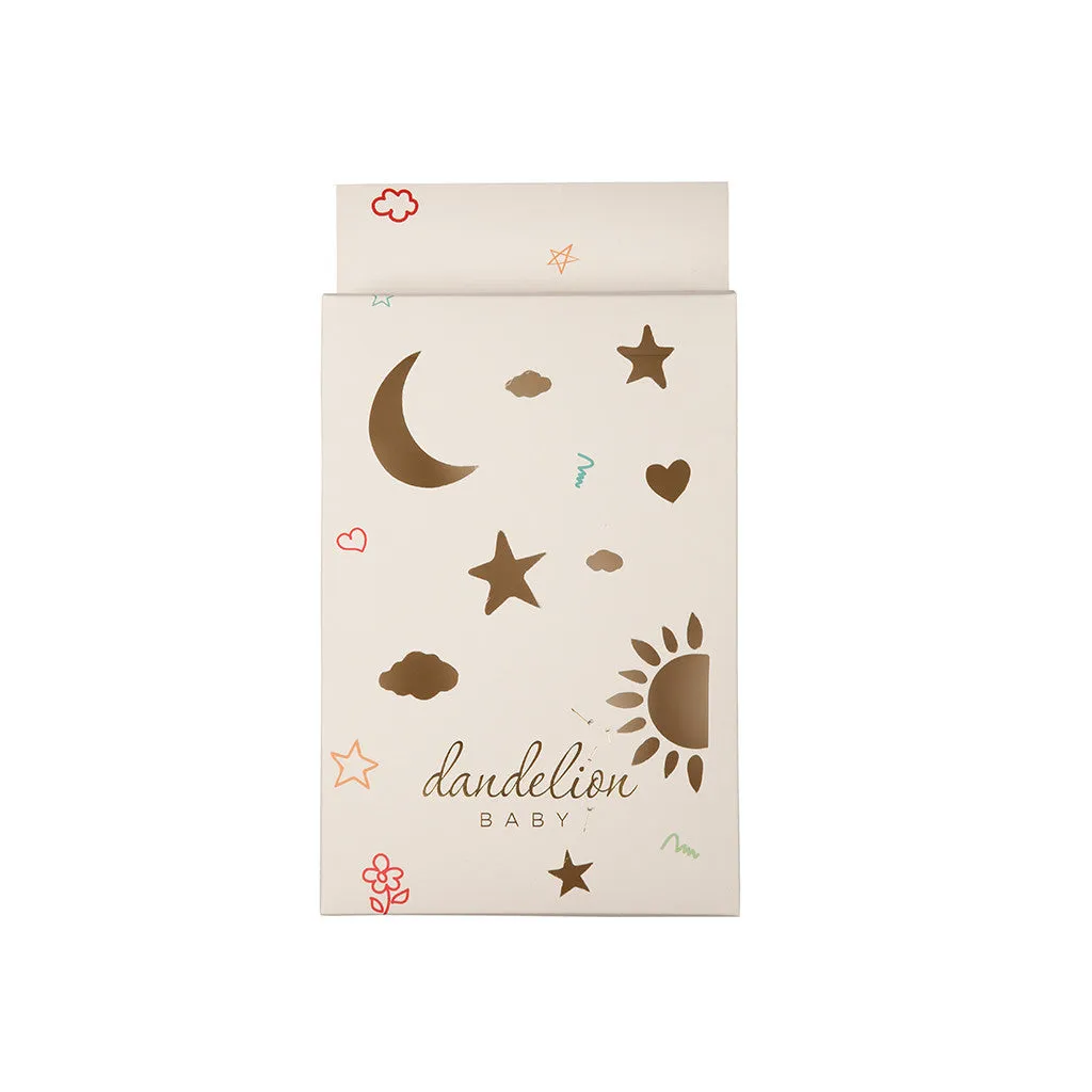 Layette Set with Short-Legged Romper & Booties <br> Sea Elements <br> <span style="font-size: 11px; font-family:Helvetica,Arial,sans-serif;">Can Be Personalised</span>