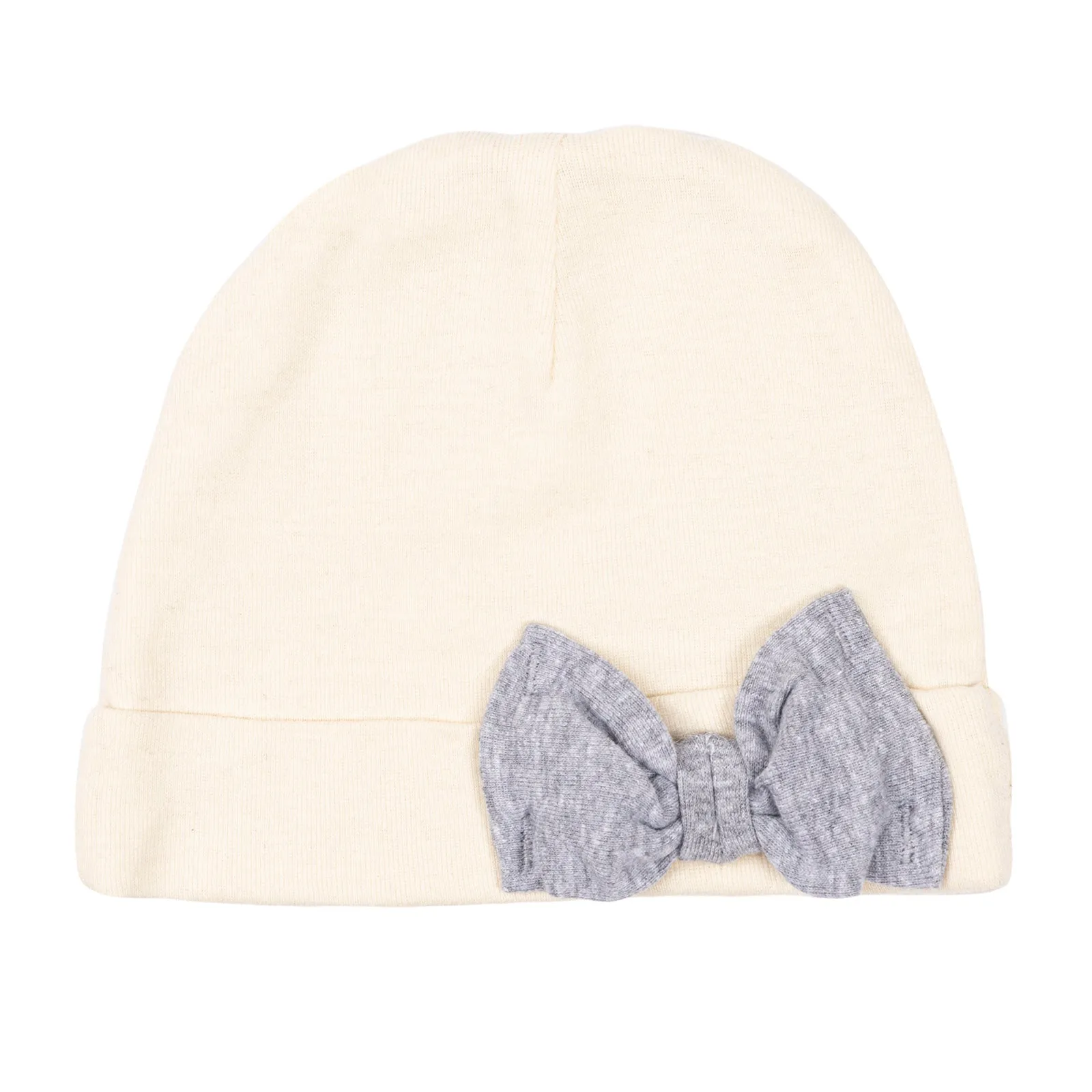 Mato & Hash Blanks - Baby Hat w/ Contrasting Bow