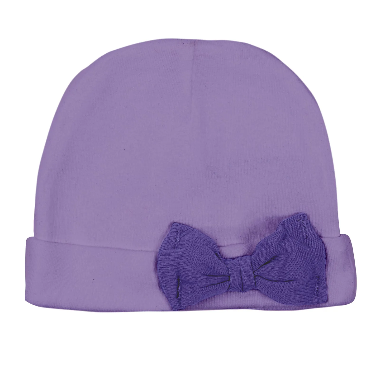 Mato & Hash Blanks - Baby Hat w/ Contrasting Bow