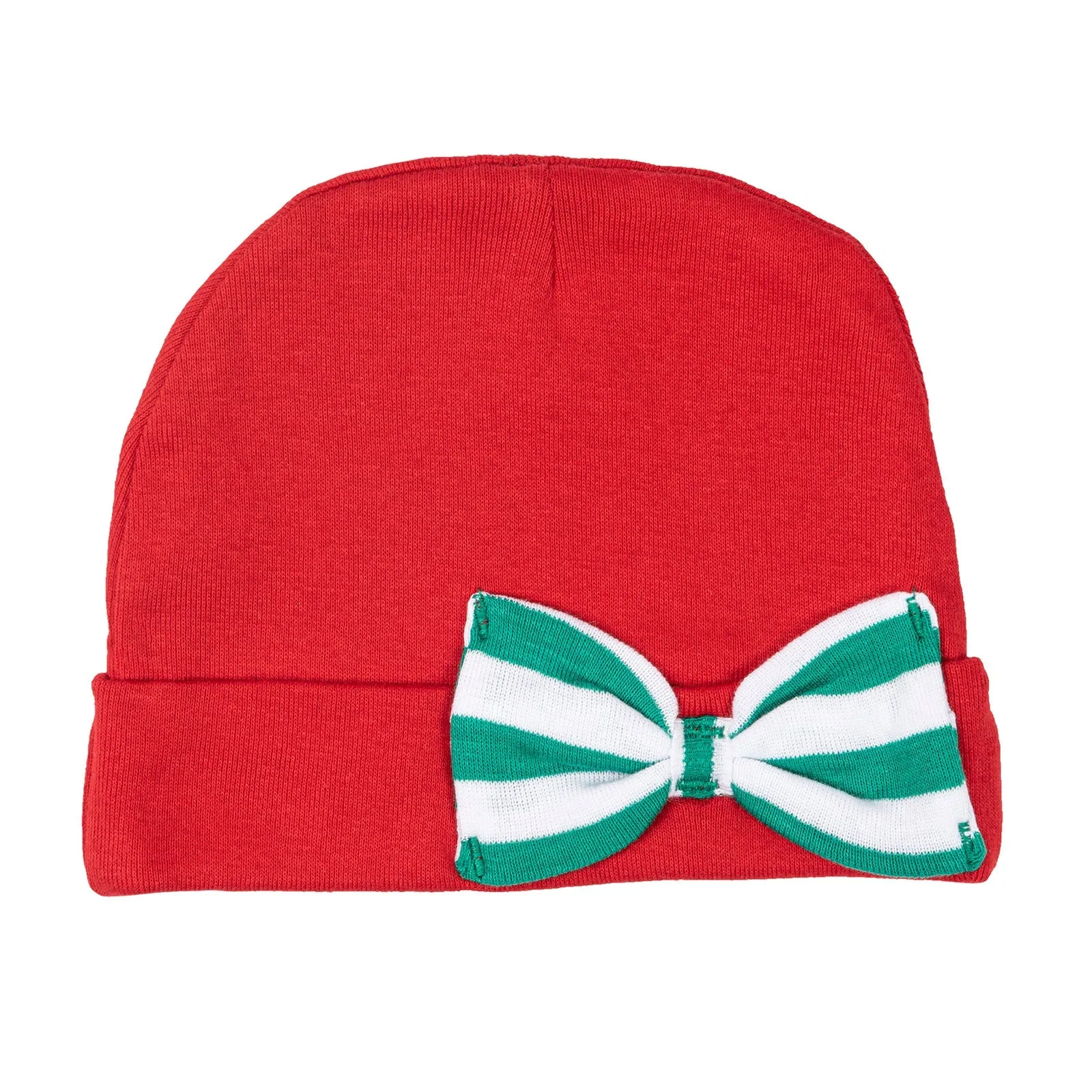 Mato & Hash Blanks - Baby Hat w/ Contrasting Bow