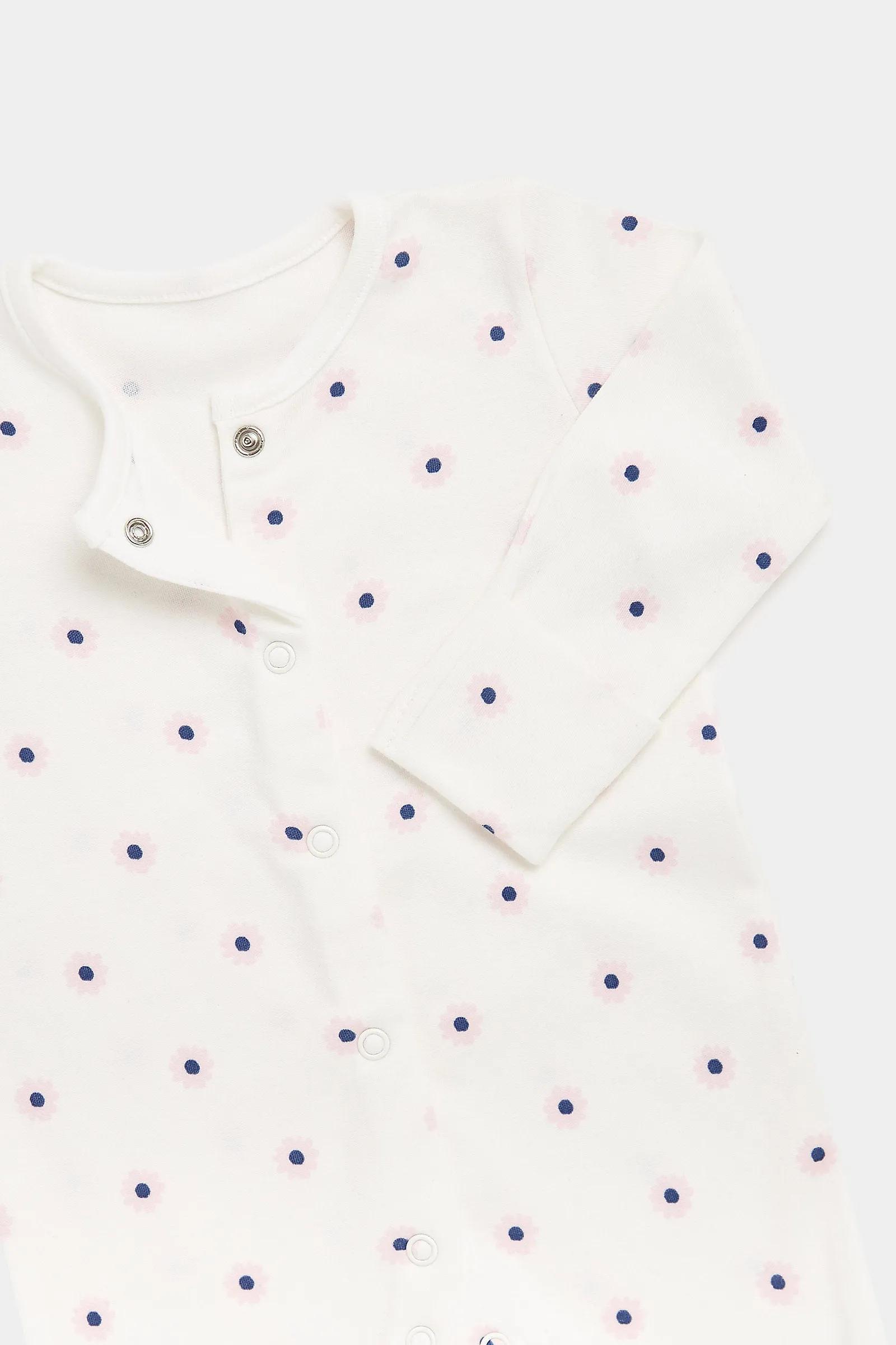 Mothercare Baby Sleepsuits - 3 Pack