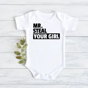 Mr. Steal Your Girl Baby Bodysuit