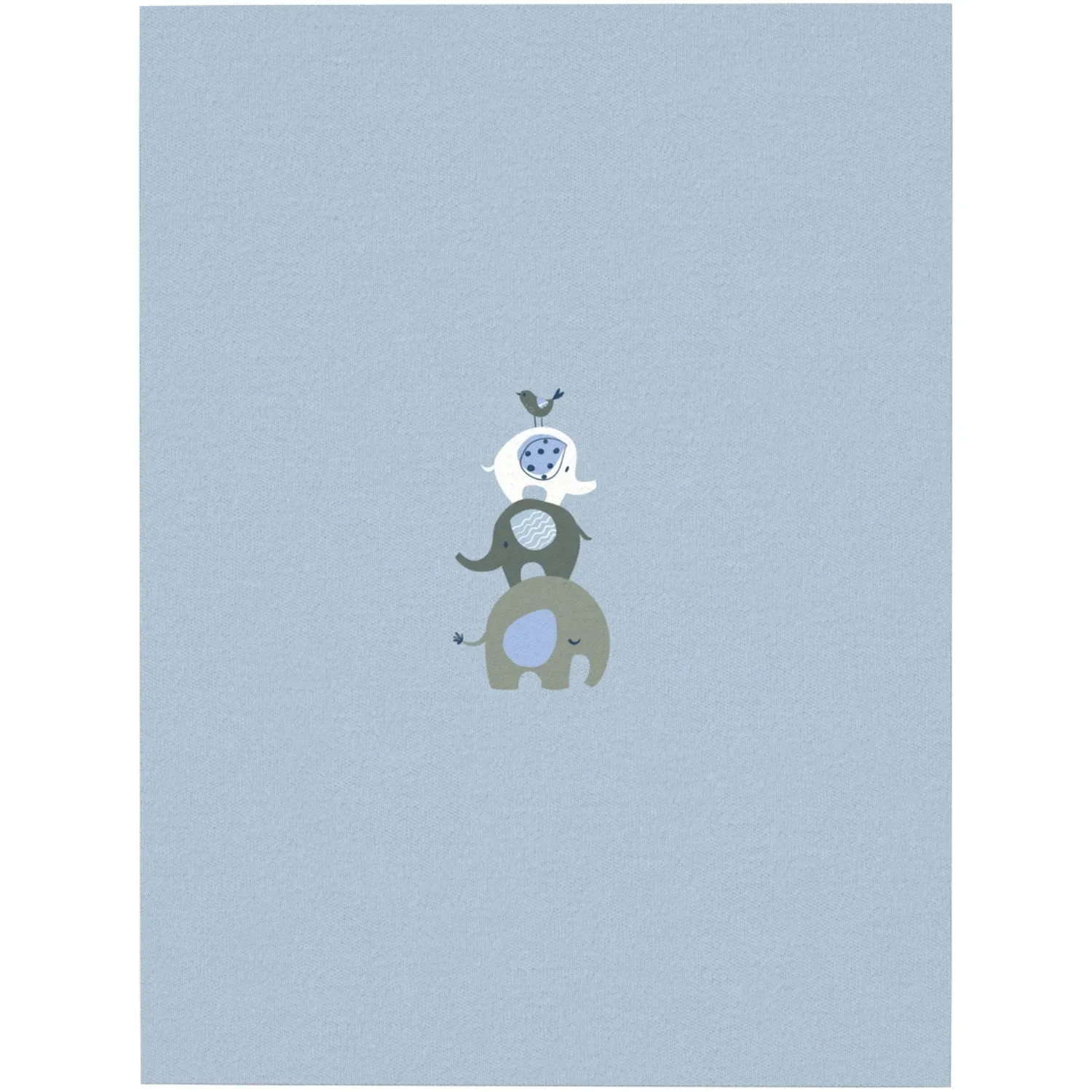 Name It undefined Blue Nightsuit 2-pack Zip Elephant Noos