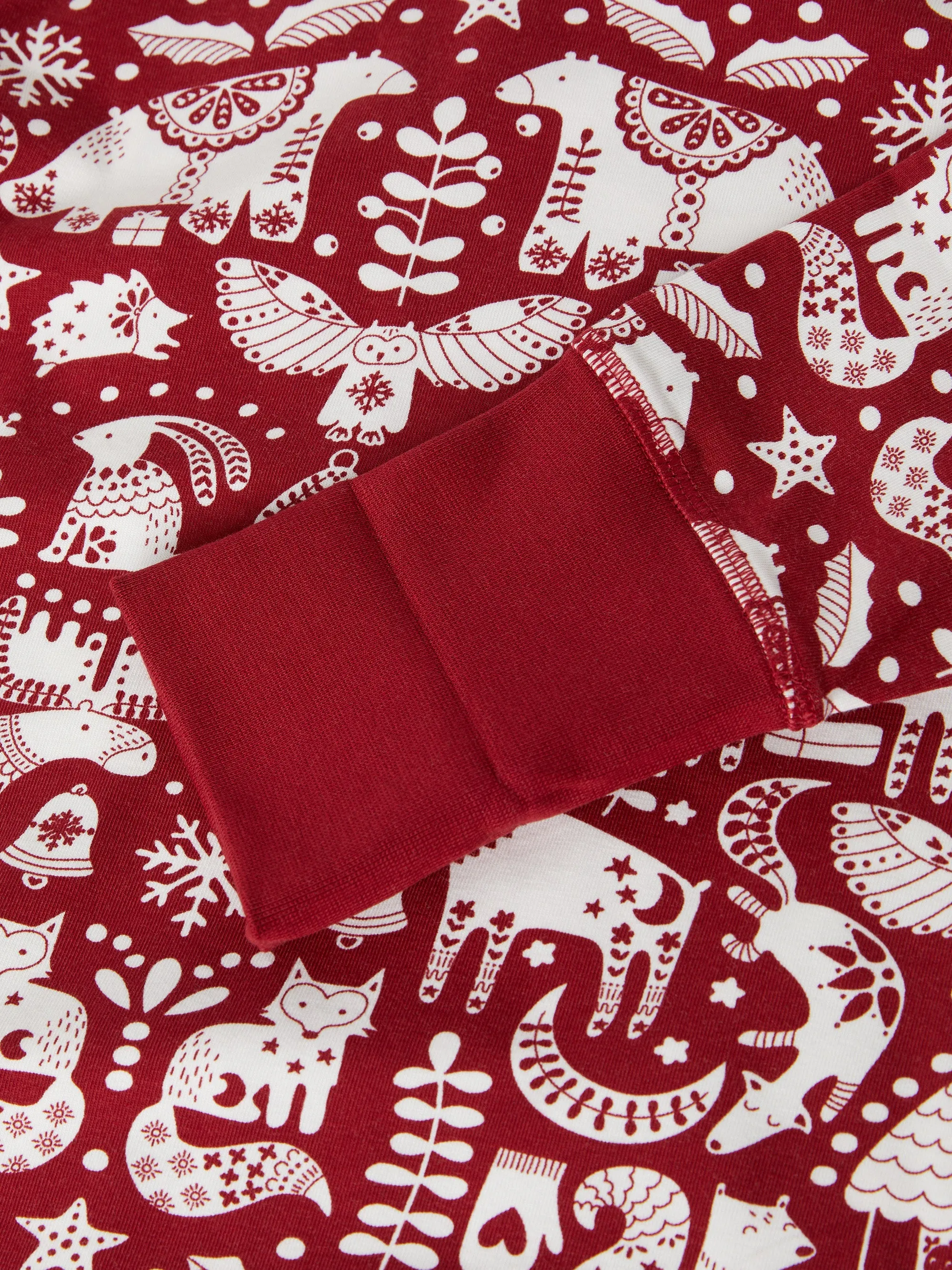 Nordic Christmas Print Kids Pyjamas