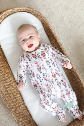 Nutcracker zip-up sleepsuit  (Organic)