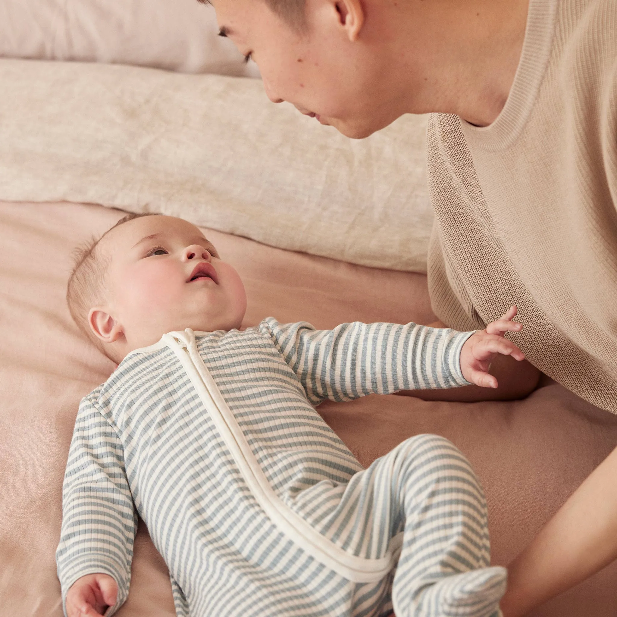 Ocean Zip-Up Sleepsuit 4 Pack