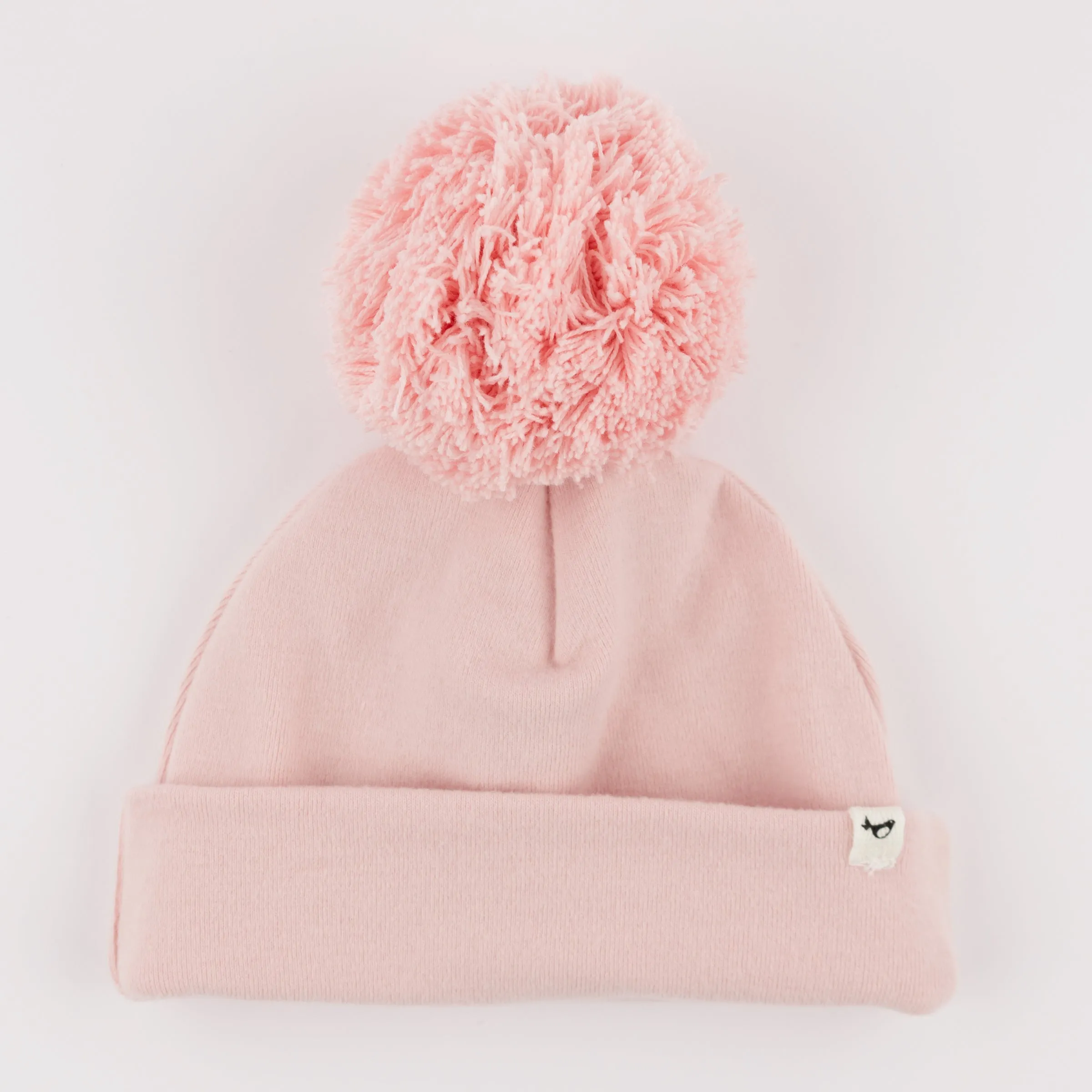 oh baby! Pom Hat - Dusty Pink on Dusty Pink