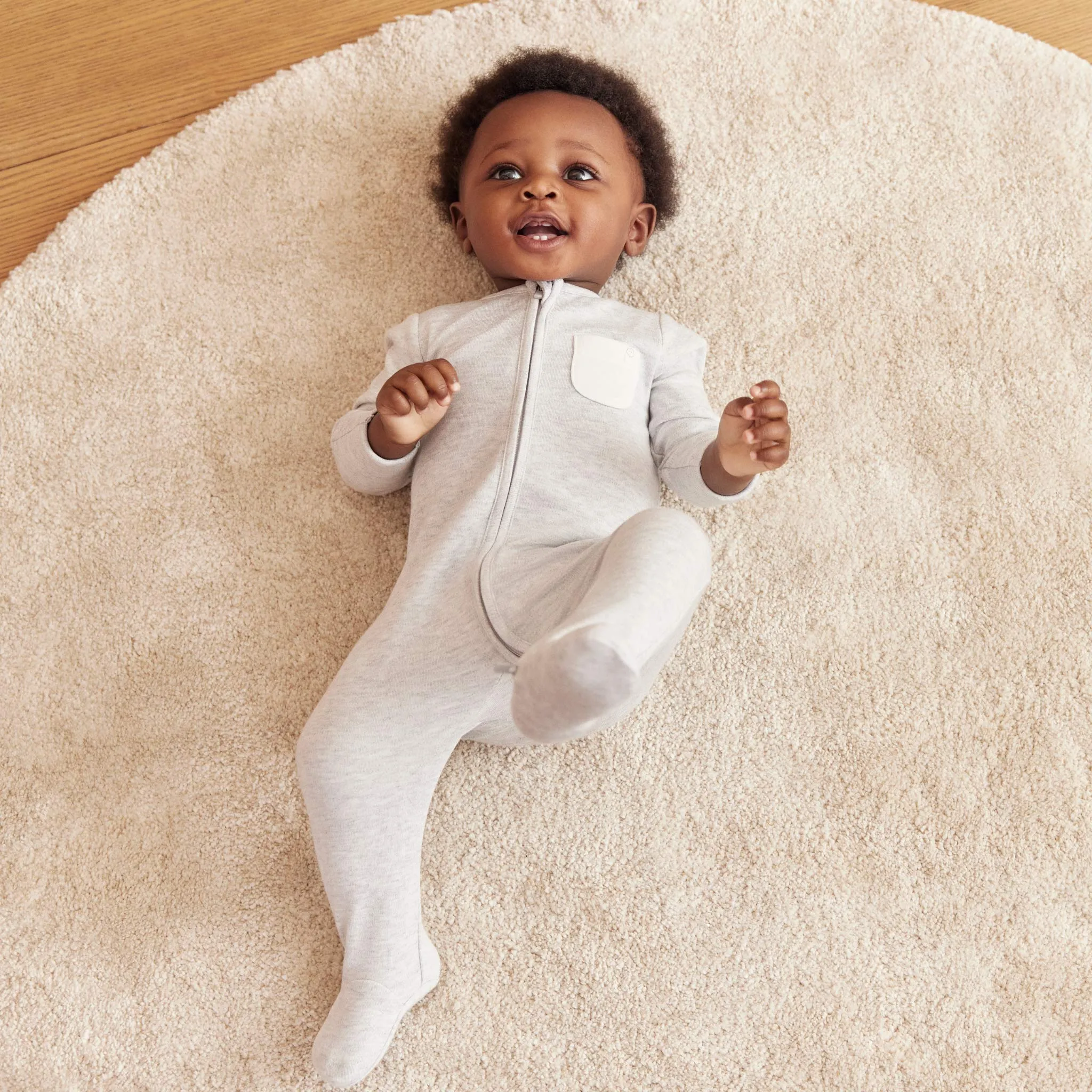 One way Zip-Up Sleepsuit