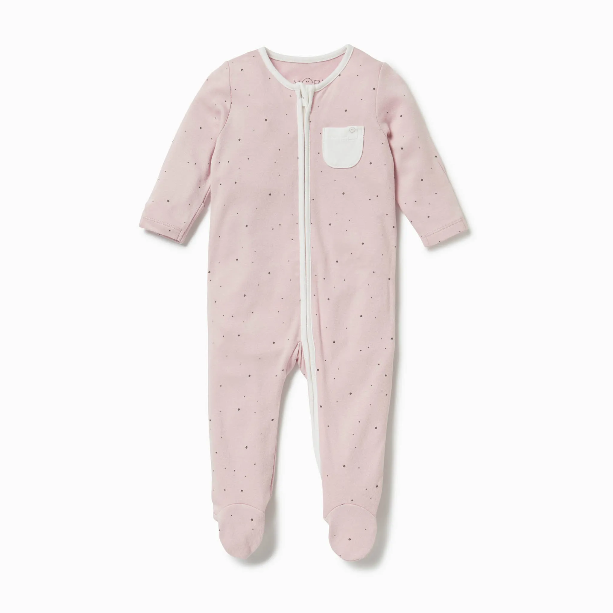One way Zip-Up Sleepsuit