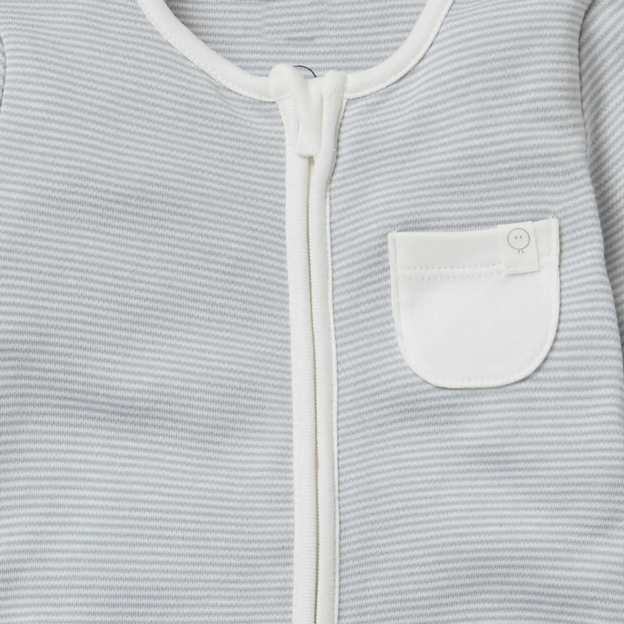 One way Zip-Up Sleepsuit
