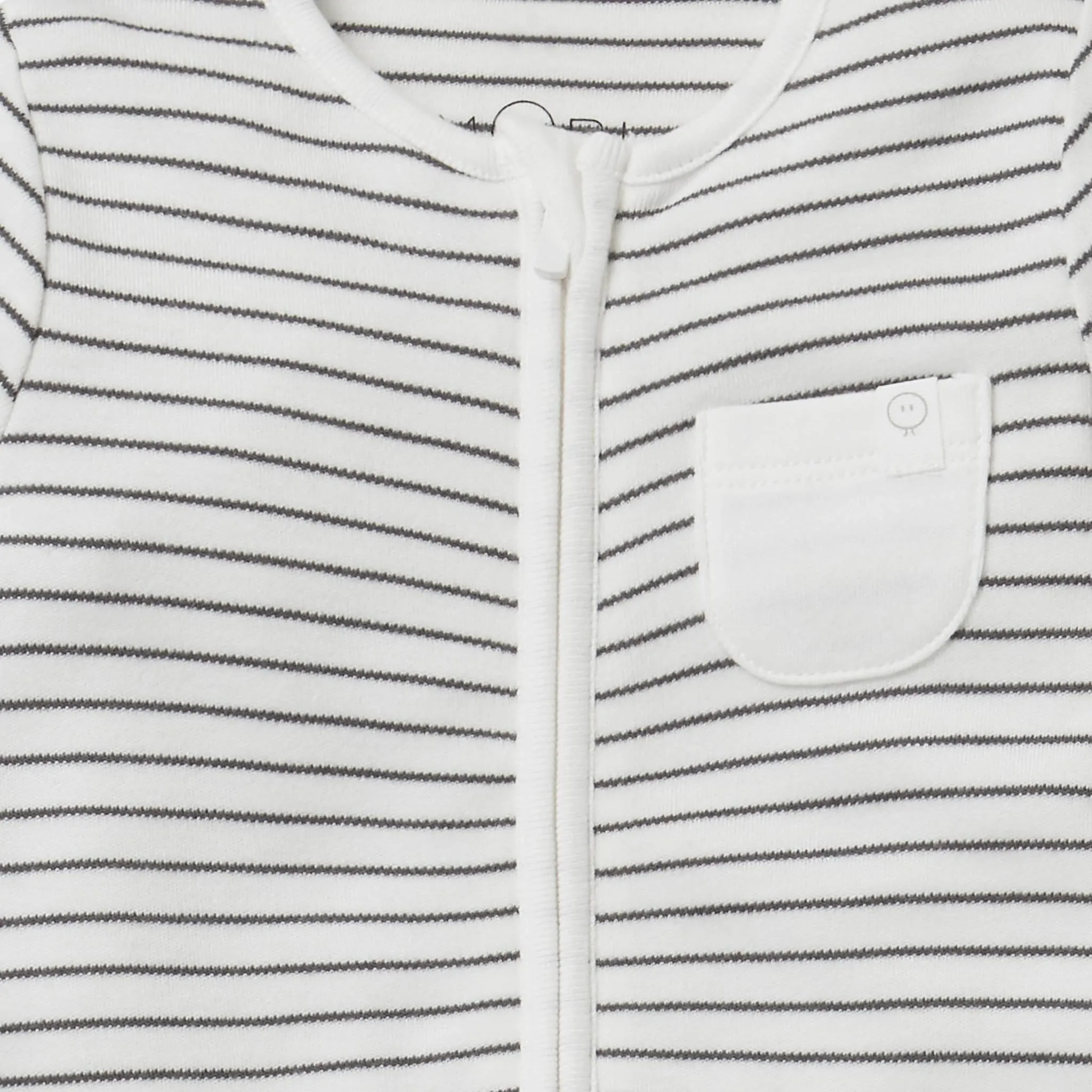One way Zip-Up Sleepsuit