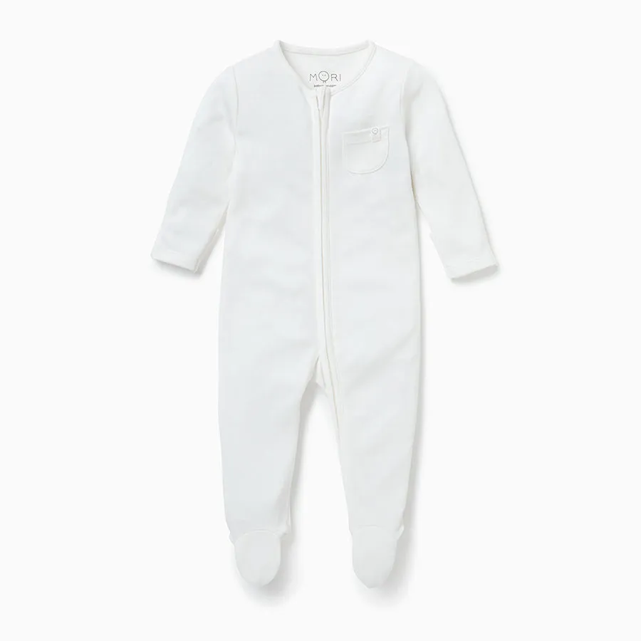One way Zip-Up Sleepsuit