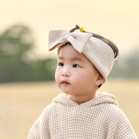 Organic Baby Headbands | Knitted Newborn Bows | Cute & Soft Baby Accessories