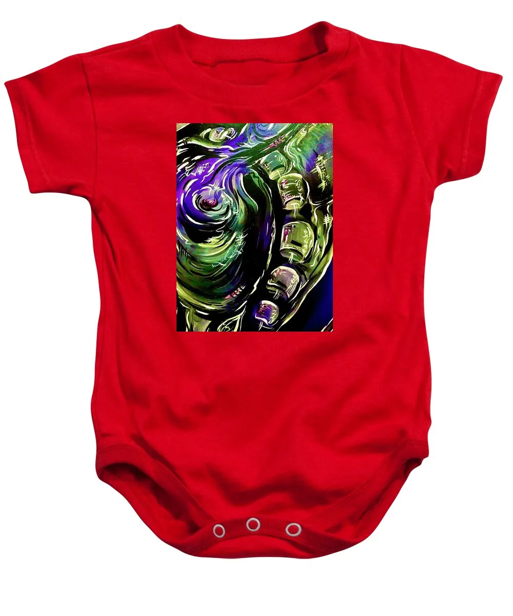 Peacock Man - Baby Onesie