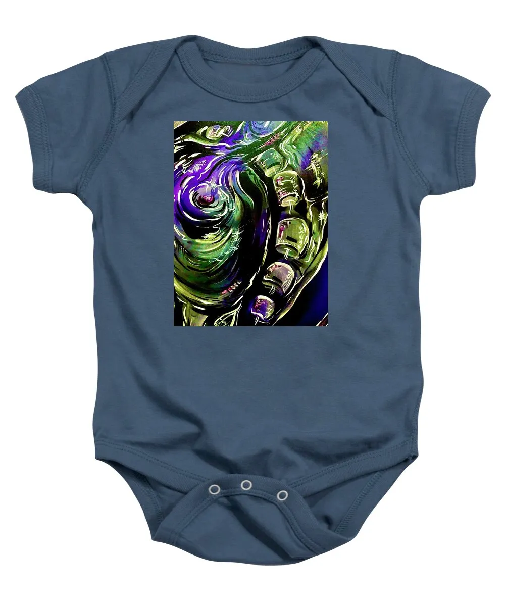 Peacock Man - Baby Onesie