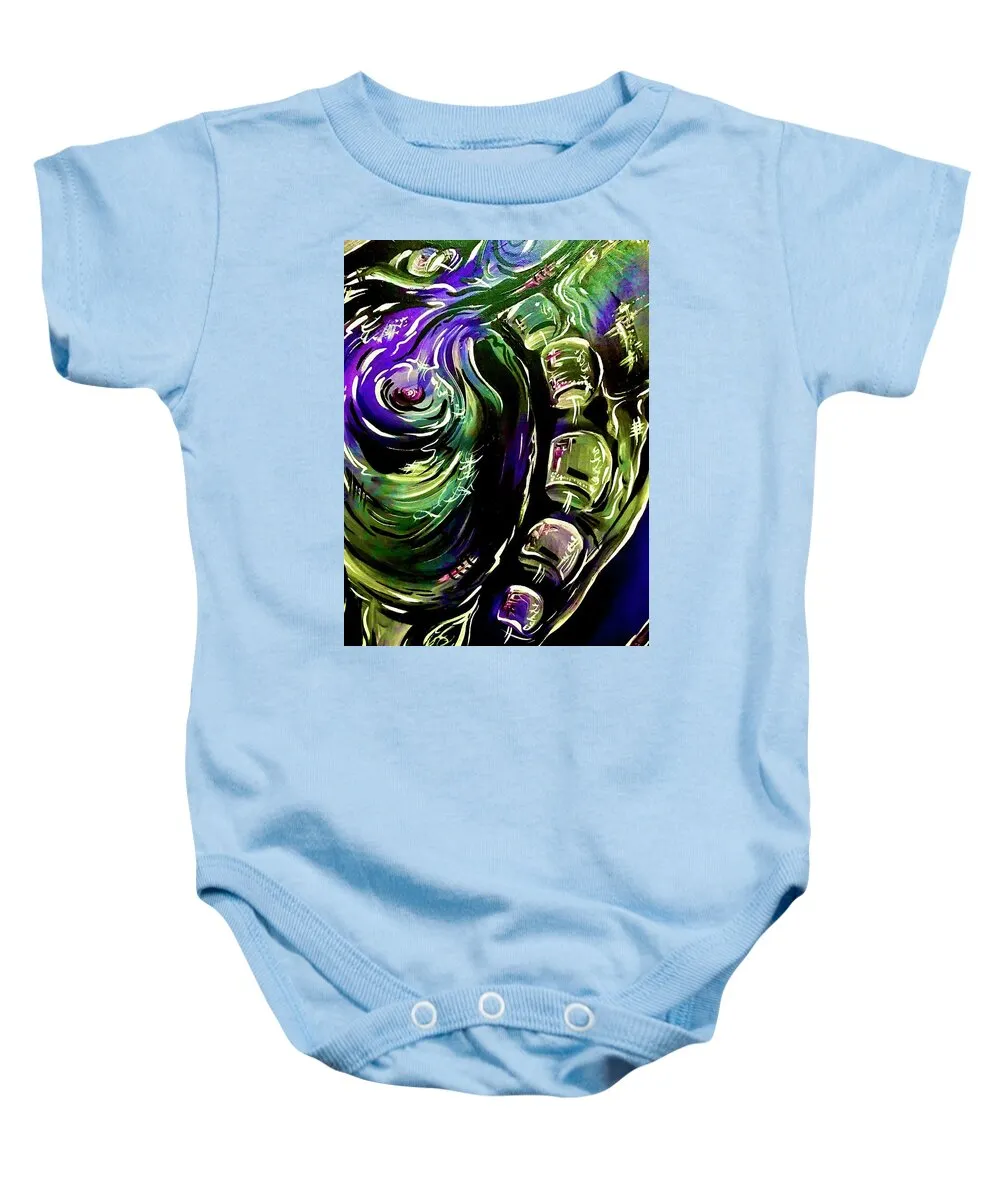 Peacock Man - Baby Onesie